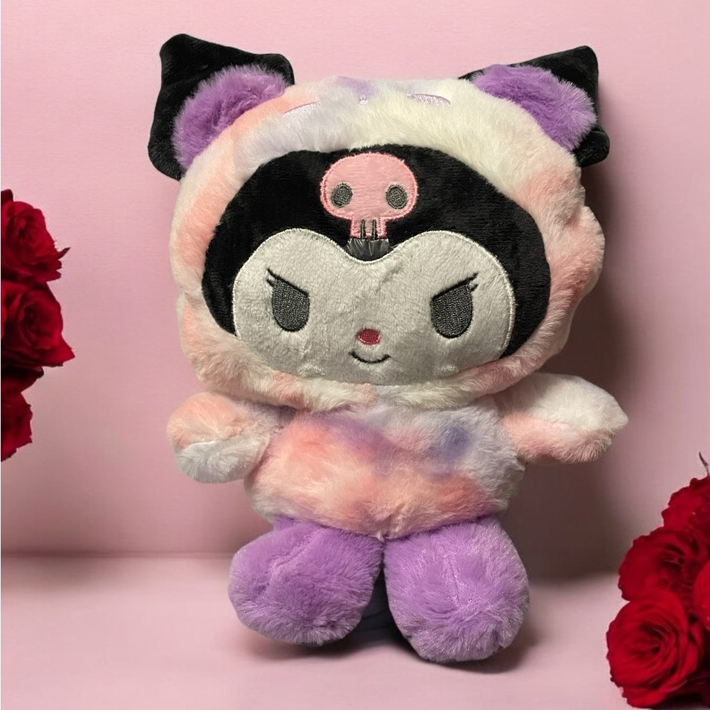 Kuromi small tie dye plushie